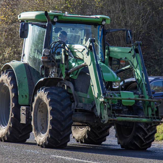 "#WillDoes KMC Tractor Run 2020" by Dorset Rural Photography - £5.00 "#WillDoes KMC Tractor Run 2020" stock image