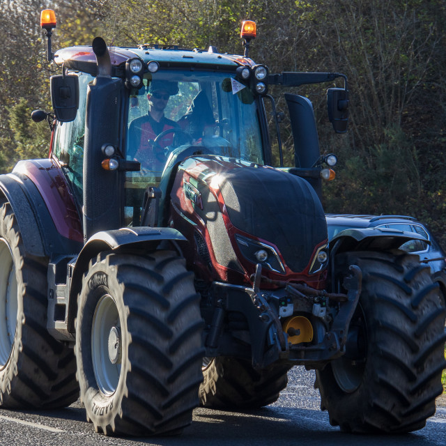 "#WillDoes KMC Tractor Run 2020" by Dorset Rural Photography - £5.00 "#WillDoes KMC Tractor Run 2020" stock image