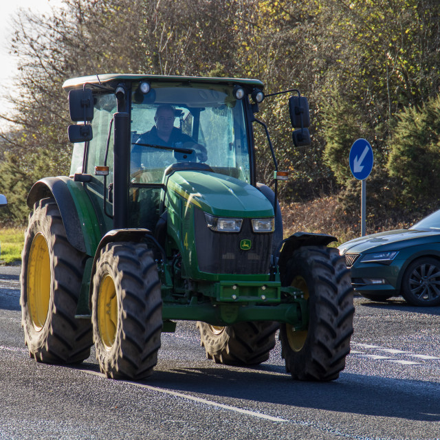 "#WillDoes KMC Tractor Run 2020" by Dorset Rural Photography - £5.00 "#WillDoes KMC Tractor Run 2020" stock image