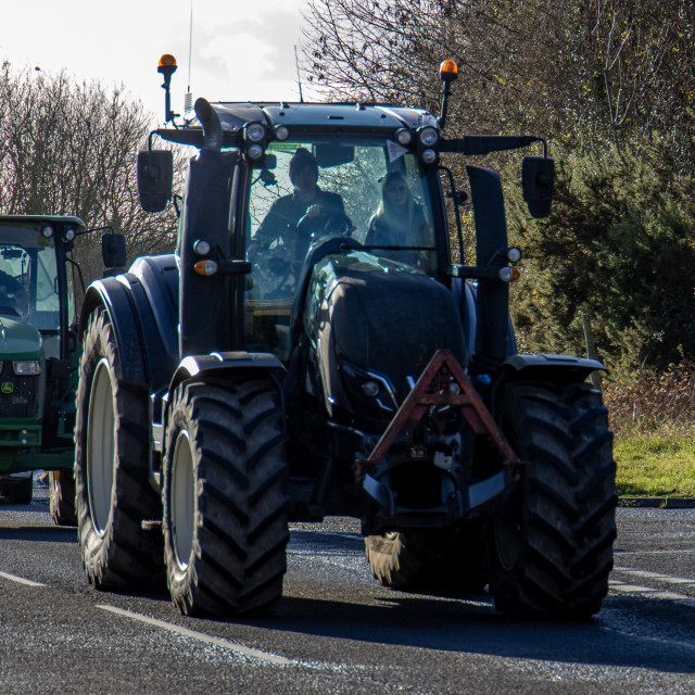 "#WillDoes KMC Tractor Run 2020" by Dorset Rural Photography - £5.00 "#WillDoes KMC Tractor Run 2020" stock image