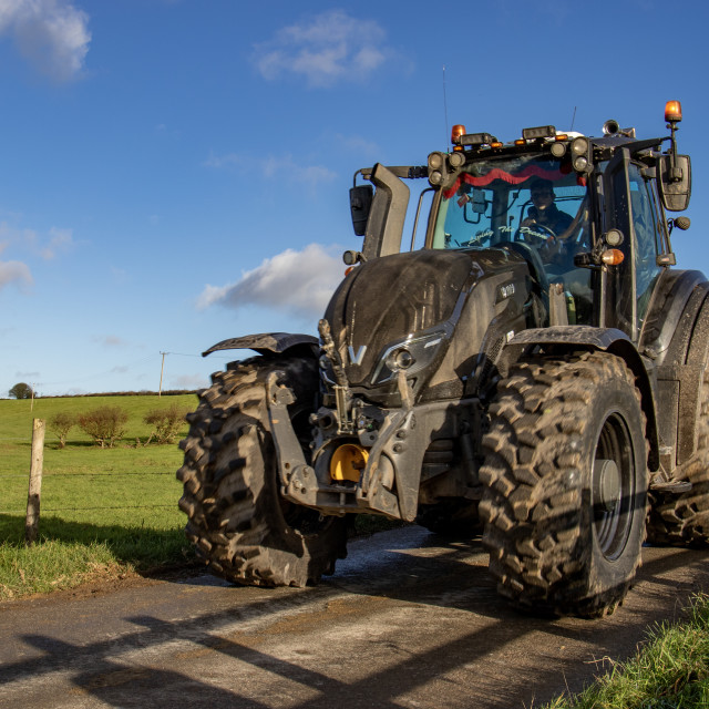 "#WillDoes KMC Tractor Run 2020" by Dorset Rural Photography - £5.00 "#WillDoes KMC Tractor Run 2020" stock image