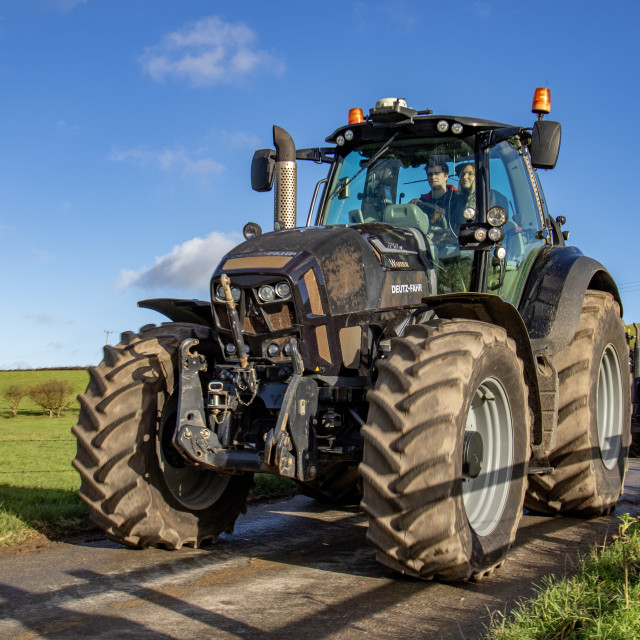 "#WillDoes KMC Tractor Run 2020" by Dorset Rural Photography - £5.00 "#WillDoes KMC Tractor Run 2020" stock image
