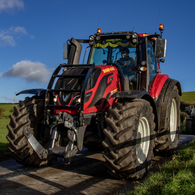 "#WillDoes KMC Tractor Run 2020" by Dorset Rural Photography - £5.00 "#WillDoes KMC Tractor Run 2020" stock image
