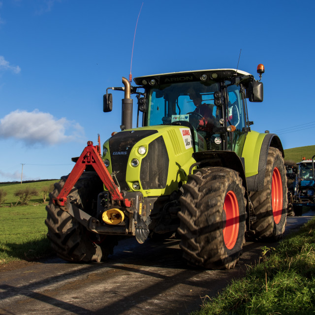 "#WillDoes KMC Tractor Run 2020" by Dorset Rural Photography - £5.00 "#WillDoes KMC Tractor Run 2020" stock image