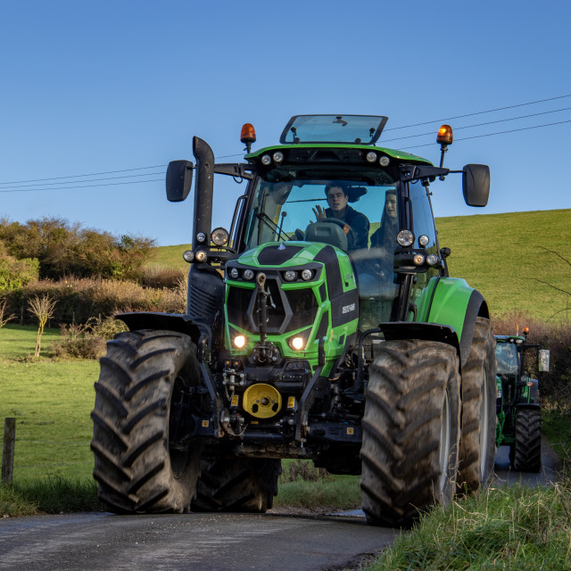 "#WillDoes KMC Tractor Run 2020" by Dorset Rural Photography - £5.00 "#WillDoes KMC Tractor Run 2020" stock image