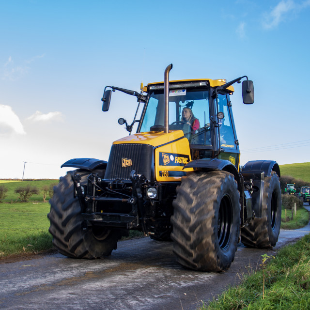 "#WillDoes KMC Tractor Run 2020" by Dorset Rural Photography - £5.00 "#WillDoes KMC Tractor Run 2020" stock image