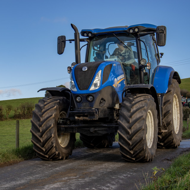 "#WillDoes KMC Tractor Run 2020" by Dorset Rural Photography - £5.00 "#WillDoes KMC Tractor Run 2020" stock image