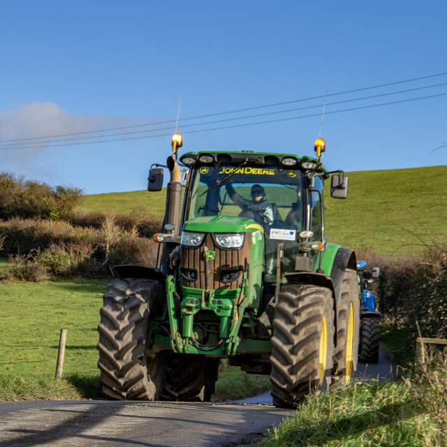 "#WillDoes KMC Tractor Run 2020" by Dorset Rural Photography - £5.00 "#WillDoes KMC Tractor Run 2020" stock image