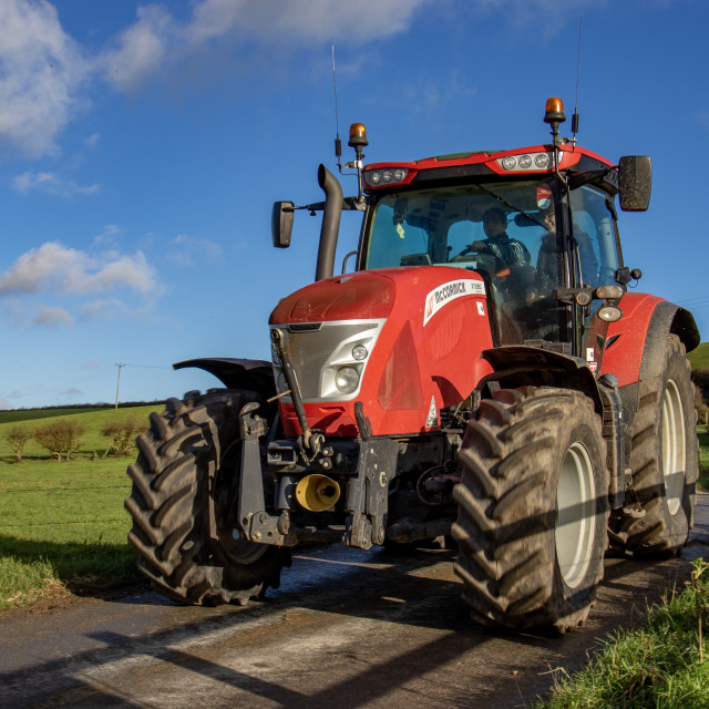 "#WillDoes KMC Tractor Run 2020" by Dorset Rural Photography - £5.00 "#WillDoes KMC Tractor Run 2020" stock image