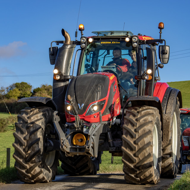 "#WillDoes KMC Tractor Run 2020" by Dorset Rural Photography - £5.00 "#WillDoes KMC Tractor Run 2020" stock image