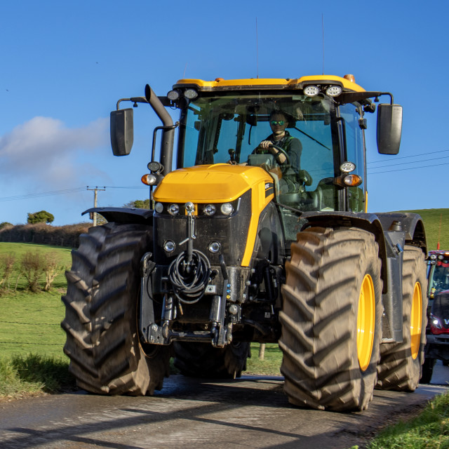 "#WillDoes KMC Tractor Run 2020" by Dorset Rural Photography - £5.00 "#WillDoes KMC Tractor Run 2020" stock image