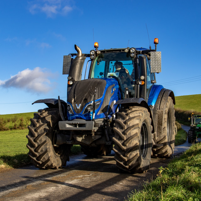 "#WillDoes KMC Tractor Run 2020" by Dorset Rural Photography - £5.00 "#WillDoes KMC Tractor Run 2020" stock image