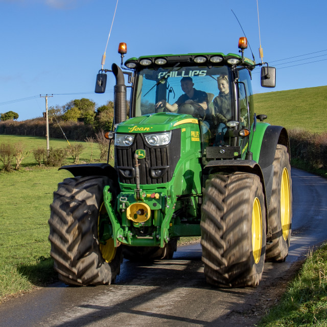 "#WillDoes KMC Tractor Run 2020" by Dorset Rural Photography - £5.00 "#WillDoes KMC Tractor Run 2020" stock image