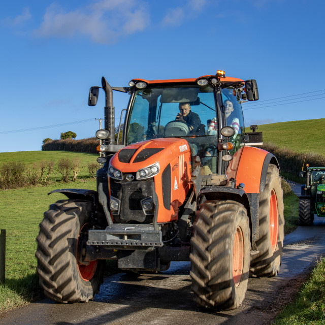 "#WillDoes KMC Tractor Run 2020" by Dorset Rural Photography - £5.00 "#WillDoes KMC Tractor Run 2020" stock image