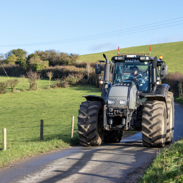 "#WillDoes KMC Tractor Run 2020" by Dorset Rural Photography - £5.00 "#WillDoes KMC Tractor Run 2020" stock image