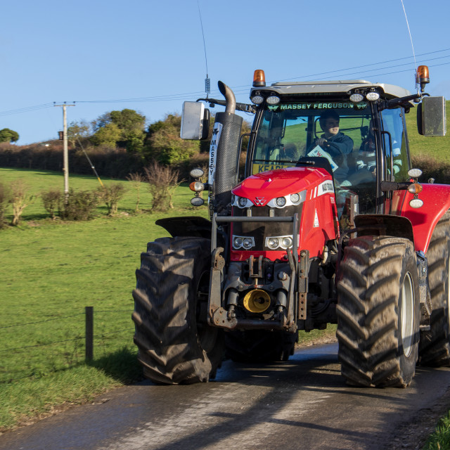 "#WillDoes KMC Tractor Run 2020" by Dorset Rural Photography - £5.00 "#WillDoes KMC Tractor Run 2020" stock image