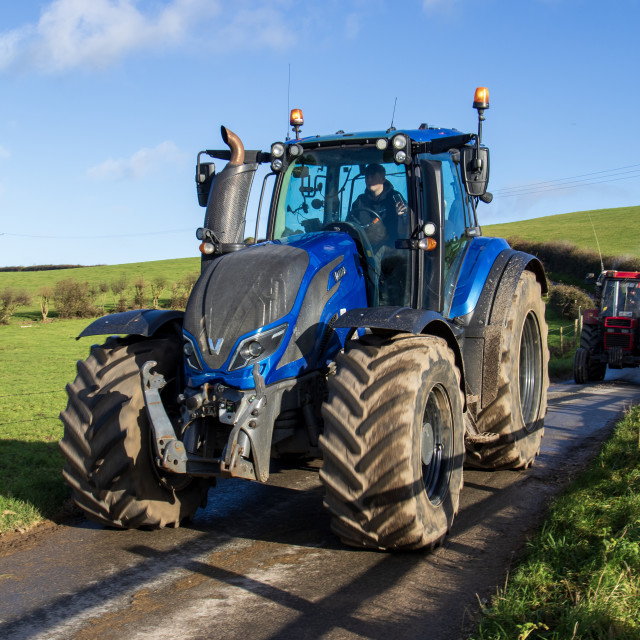 "#WillDoes KMC Tractor Run 2020" by Dorset Rural Photography - £5.00 "#WillDoes KMC Tractor Run 2020" stock image
