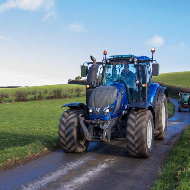 "#WillDoes KMC Tractor Run 2020" by Dorset Rural Photography - £5.00 "#WillDoes KMC Tractor Run 2020" stock image