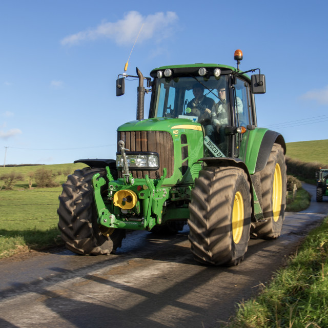 "#WillDoes KMC Tractor Run 2020" by Dorset Rural Photography - £5.00 "#WillDoes KMC Tractor Run 2020" stock image