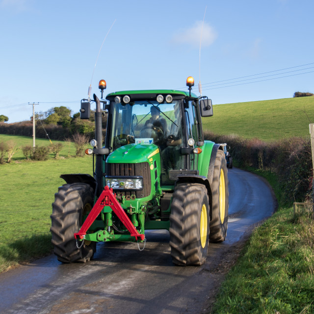 "#WillDoes KMC Tractor Run 2020" by Dorset Rural Photography - £5.00 "#WillDoes KMC Tractor Run 2020" stock image