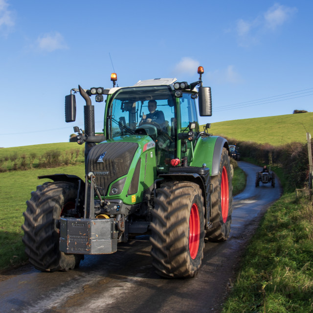 "#WillDoes KMC Tractor Run 2020" by Dorset Rural Photography - £5.00 "#WillDoes KMC Tractor Run 2020" stock image