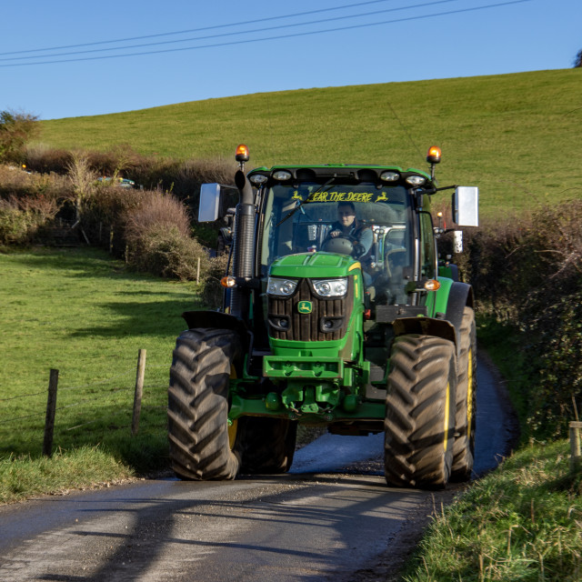 "#WillDoes KMC Tractor Run 2020" by Dorset Rural Photography - £5.00 "#WillDoes KMC Tractor Run 2020" stock image