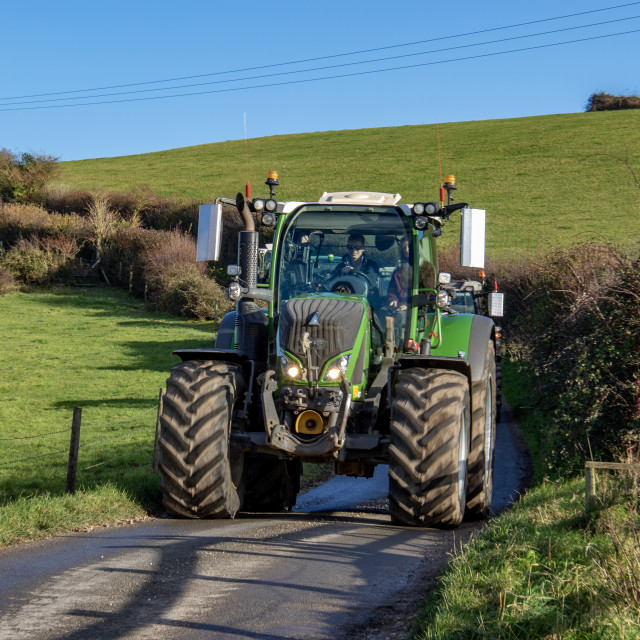 "#WillDoes KMC Tractor Run 2020" by Dorset Rural Photography - £5.00 "#WillDoes KMC Tractor Run 2020" stock image