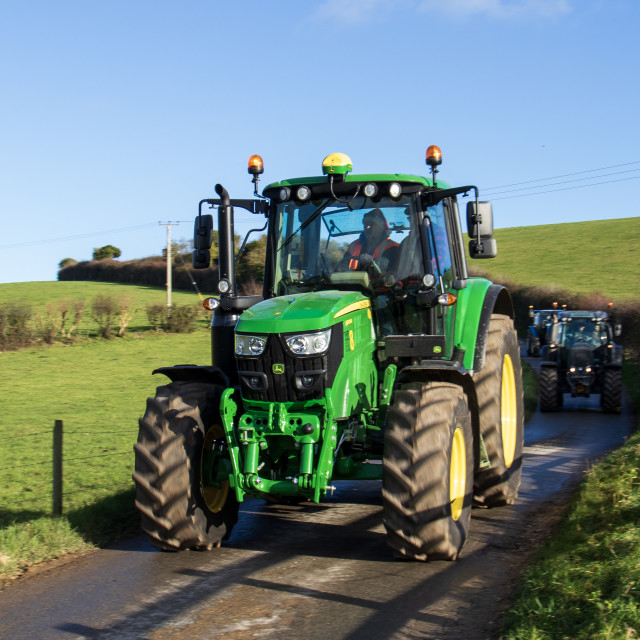 "#WillDoes KMC Tractor Run 2020" by Dorset Rural Photography - £5.00 "#WillDoes KMC Tractor Run 2020" stock image