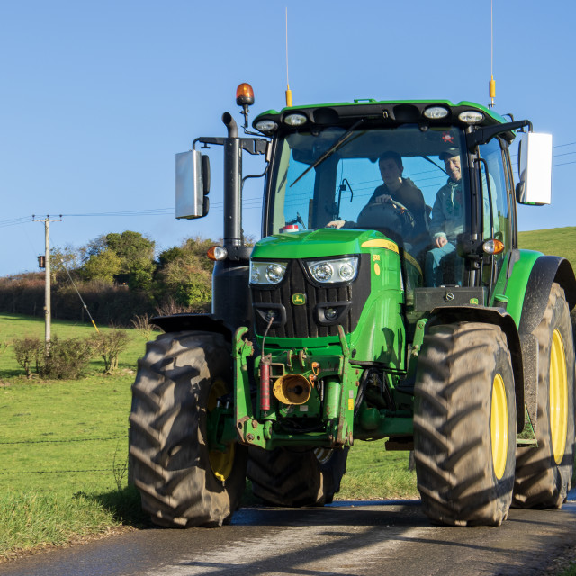 "#WillDoes KMC Tractor Run 2020" by Dorset Rural Photography - £5.00 "#WillDoes KMC Tractor Run 2020" stock image