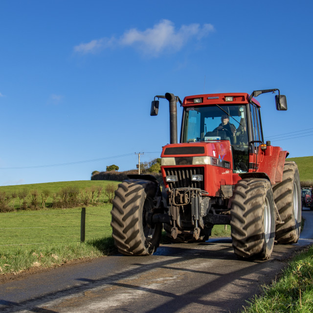 "#WillDoes KMC Tractor Run 2020" by Dorset Rural Photography - £5.00 "#WillDoes KMC Tractor Run 2020" stock image
