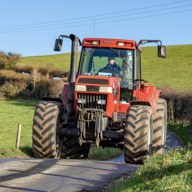 "#WillDoes KMC Tractor Run 2020" by Dorset Rural Photography - £5.00 "#WillDoes KMC Tractor Run 2020" stock image