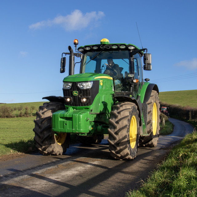 "#WillDoes KMC Tractor Run 2020" by Dorset Rural Photography - £5.00 "#WillDoes KMC Tractor Run 2020" stock image