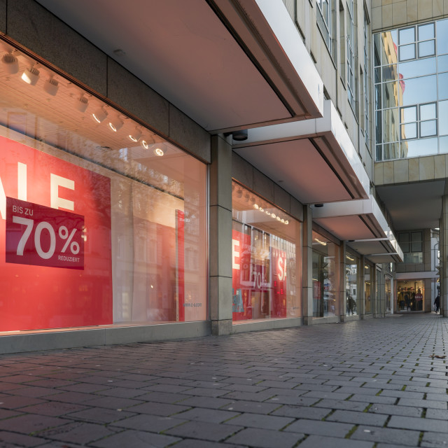 "empty shop window" stock image