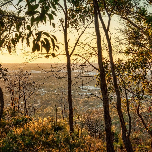 "Perth Coastal Plain View" stock image