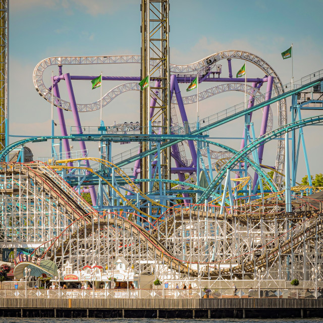"Stockholm Funpark" by Sam Blight - $12.45 "Stockholm Funpark" stock image