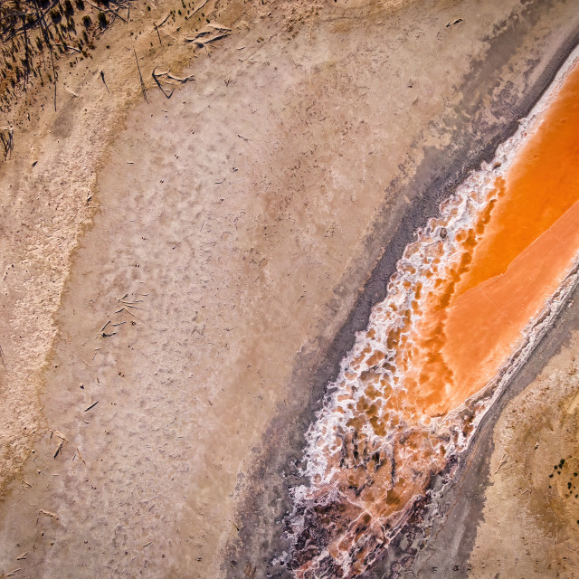 "Yenyenning Lake Aerial" stock image