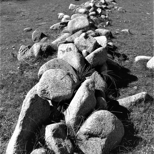 "Rock Feature, West of Ireland" stock image