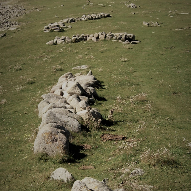 "Rock Feature, West of Ireland" stock image