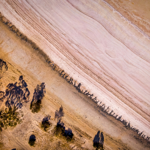 "Salt lake Shore" stock image