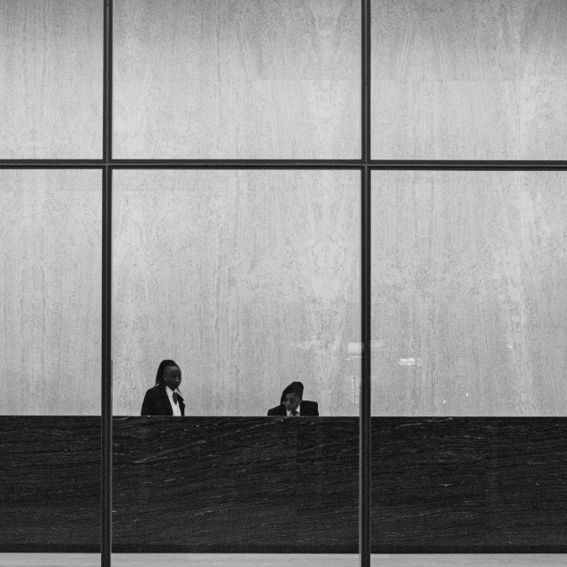 "Front desk" by Luca Sorato - £25.00 "Front desk" stock image
