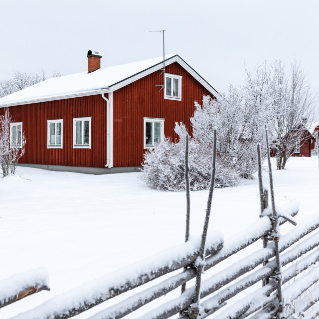 "Living in a Winter Wonderland" stock image