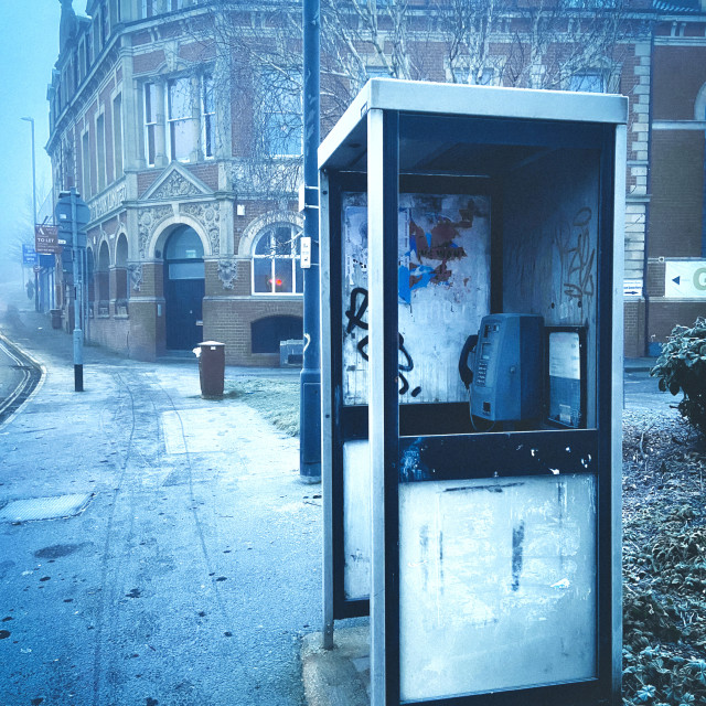 "Cold caller" stock image