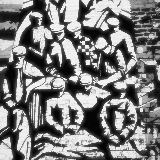 "The Mallaig Murals" by Barry Whyte - £15.00 "The Mallaig Murals" stock image