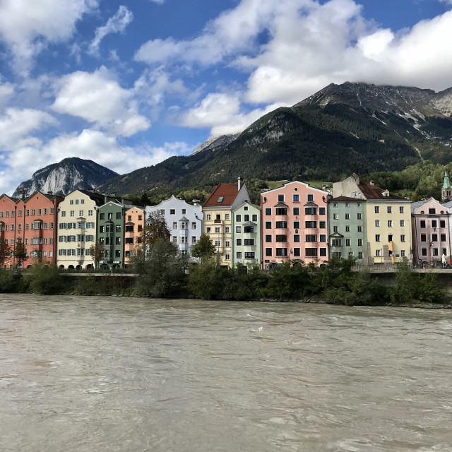 "Innsbruck - Mariahilf" stock image
