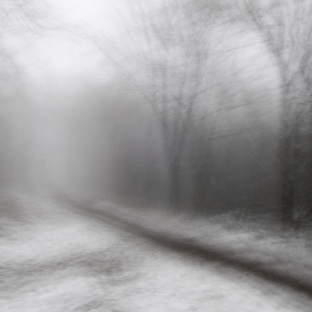 "blurry winter landscape" stock image