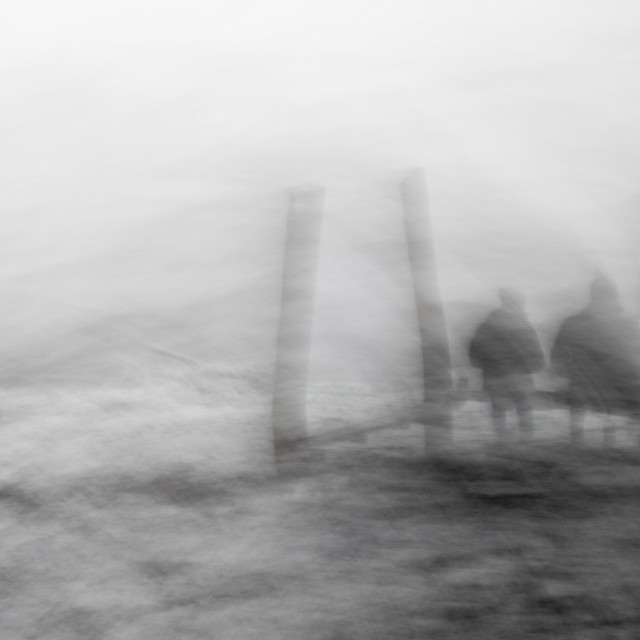 "blurry winter landscape" stock image