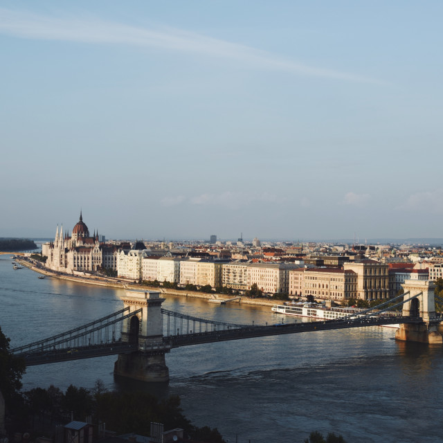 "View of Budapest City" stock image