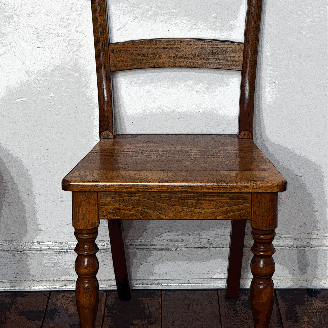 "Chair" by Len Howell - $12.64 "Chair" stock image