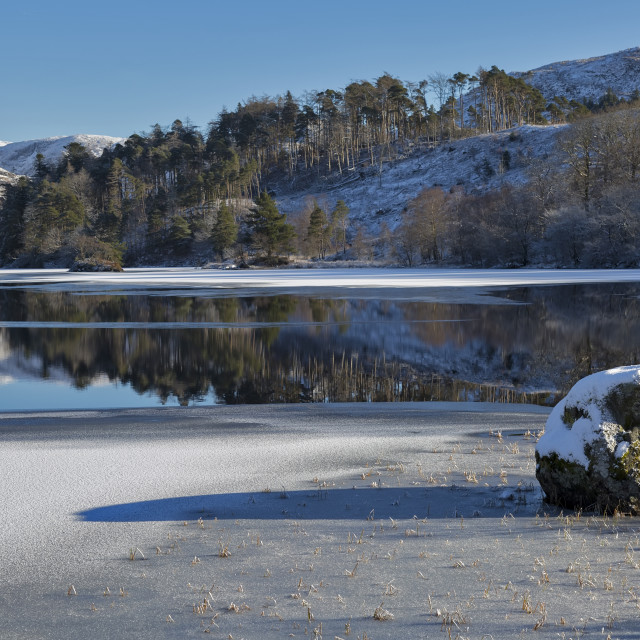 "Loch Trool in Winter" stock image