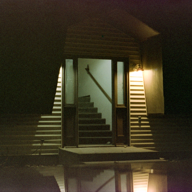 "Doorway to apartment complex" by Zachary I Peabody - £10.00 "Doorway to apartment complex" stock image